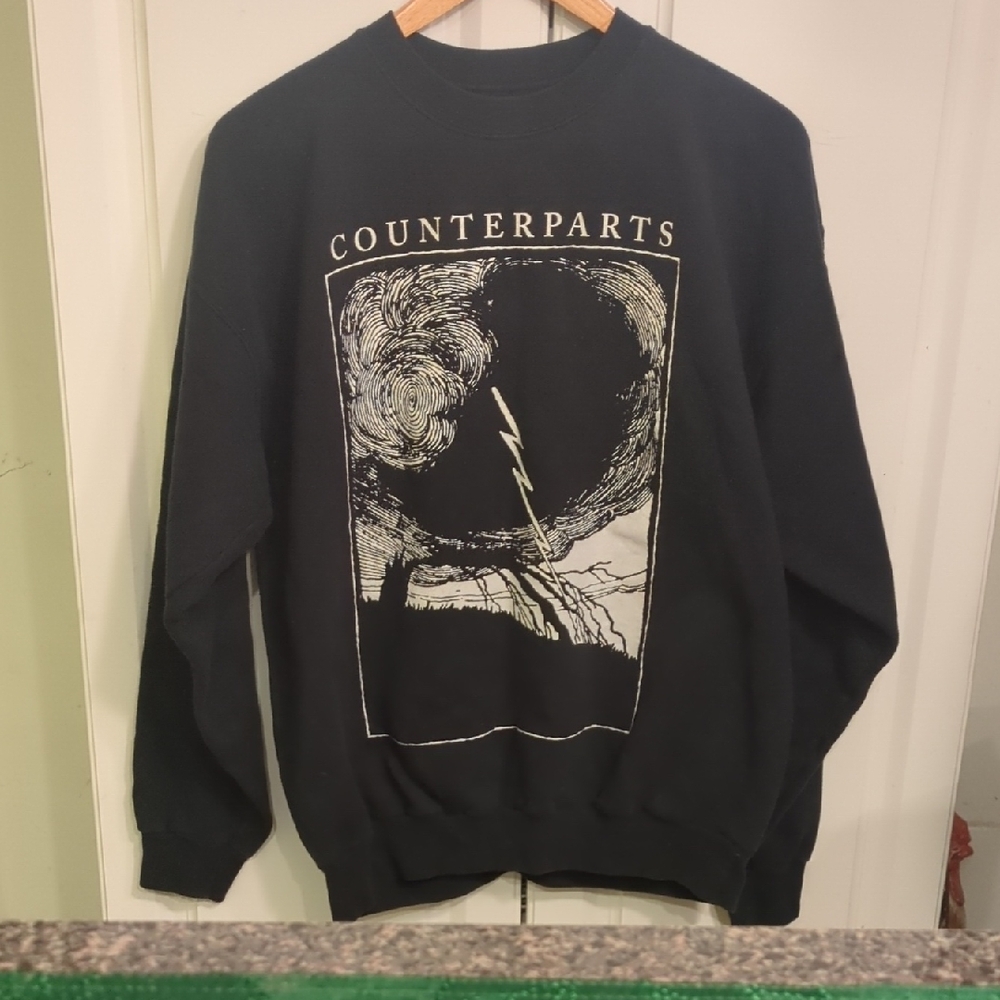 Counterpart Difference Between Hell & Home Men's Crewneck Sweatshirt